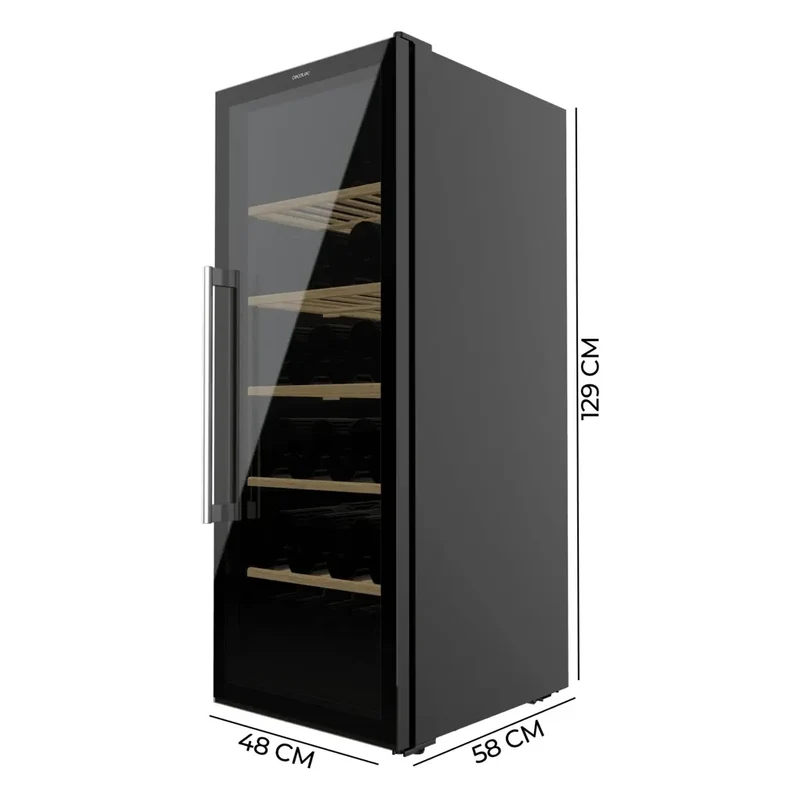 Vinoteca Bolero GrandSommelier 98000: Elegancia y Silencio para 98 Botellas de Cecotec