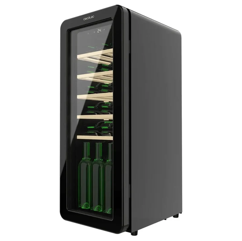 Vinoteca Retro Bolero GrandSommelier: Elegancia y Funcionalidad para 24 Botellas de Cecotec