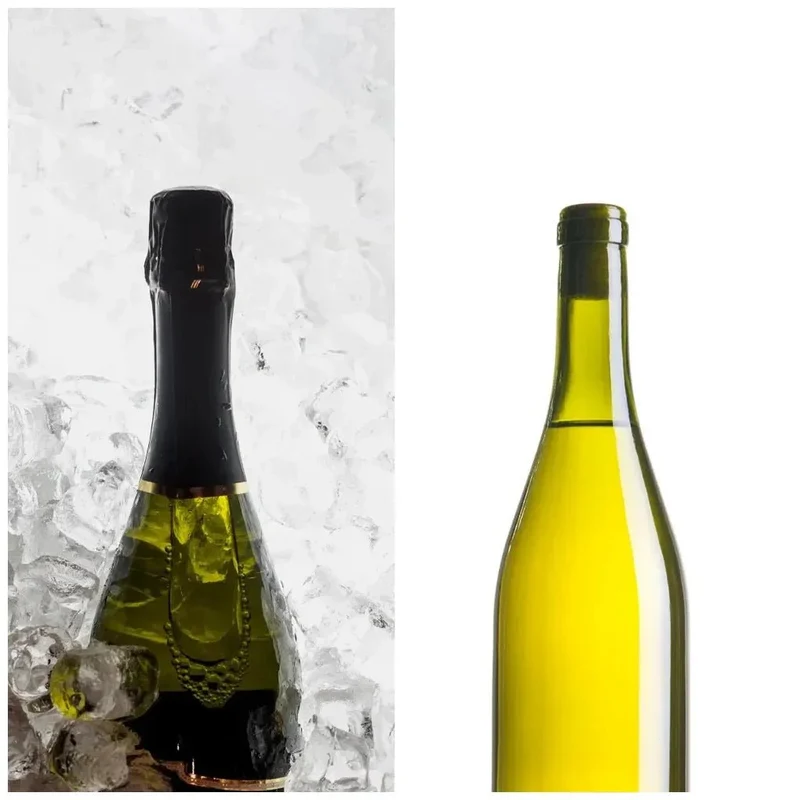 Vinoteca Retro Negra con Doble Zona de Temperatura y Tecnología NoFrost para 30 Botellas de Cecotec