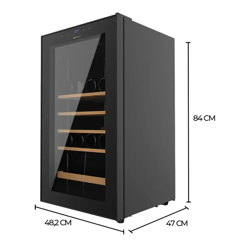 Vinoteca Bolero GrandSommelier 36000: Elegancia y Rendimiento para 36 Botellas de Cecotec