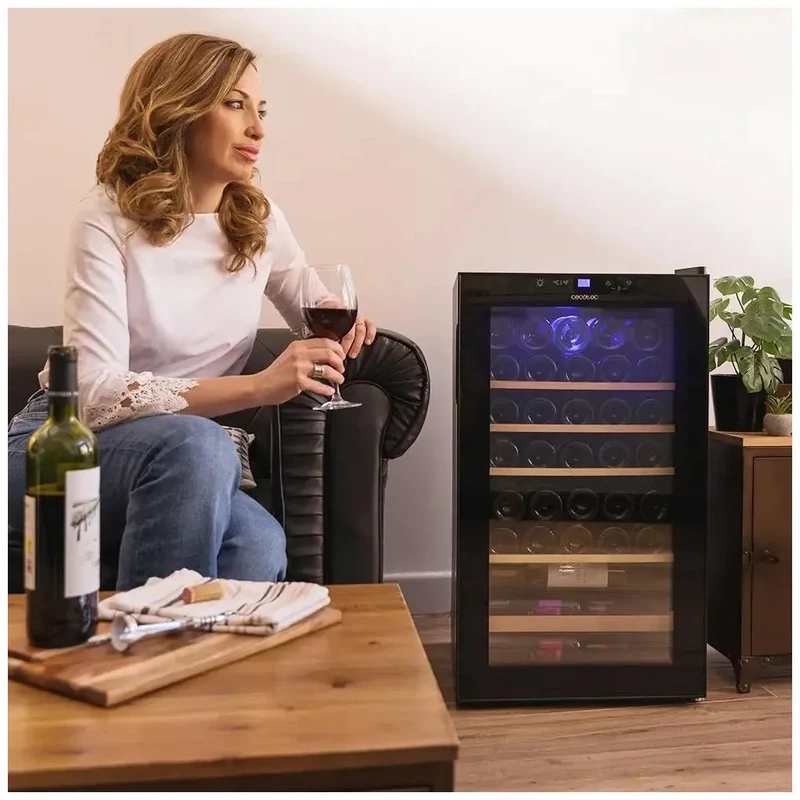 Vinoteca Bolero GrandSommelier 36000: Elegancia y Rendimiento para 36 Botellas de Cecotec