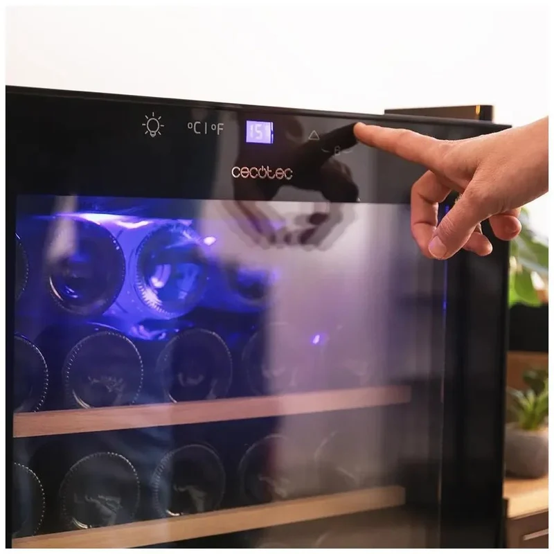 Vinoteca Bolero GrandSommelier 36000: Elegancia y Rendimiento para 36 Botellas de Cecotec