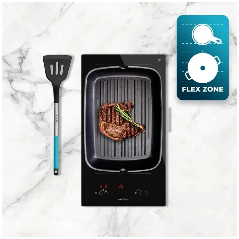 Placa de Inducción Flex 3500W: Potencia, Seguridad y Versatilidad en tu Cocina de Cecotec
