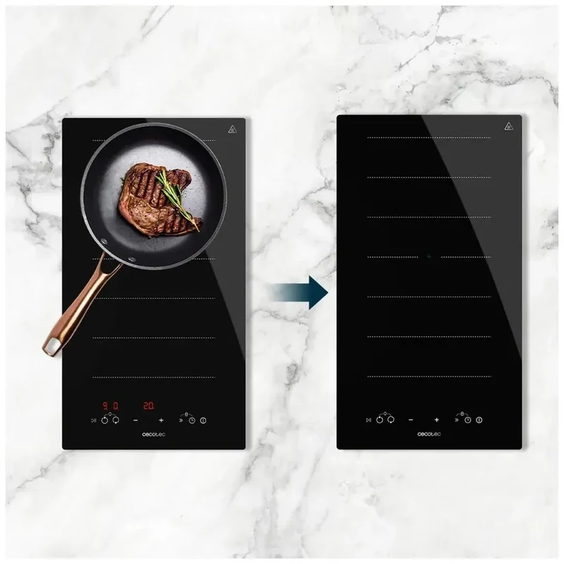 Placa de Inducción Flex 3500W: Potencia, Seguridad y Versatilidad en tu Cocina de Cecotec