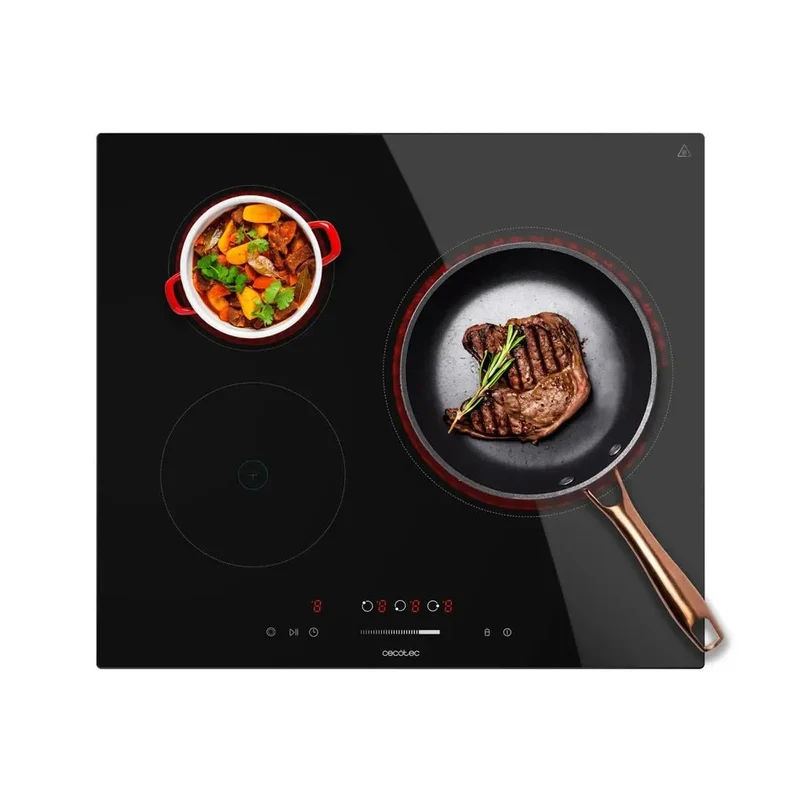 Placa Vitrocerámica 5700W: Eficiencia y Seguridad para tu Cocina Moderna de Cecotec