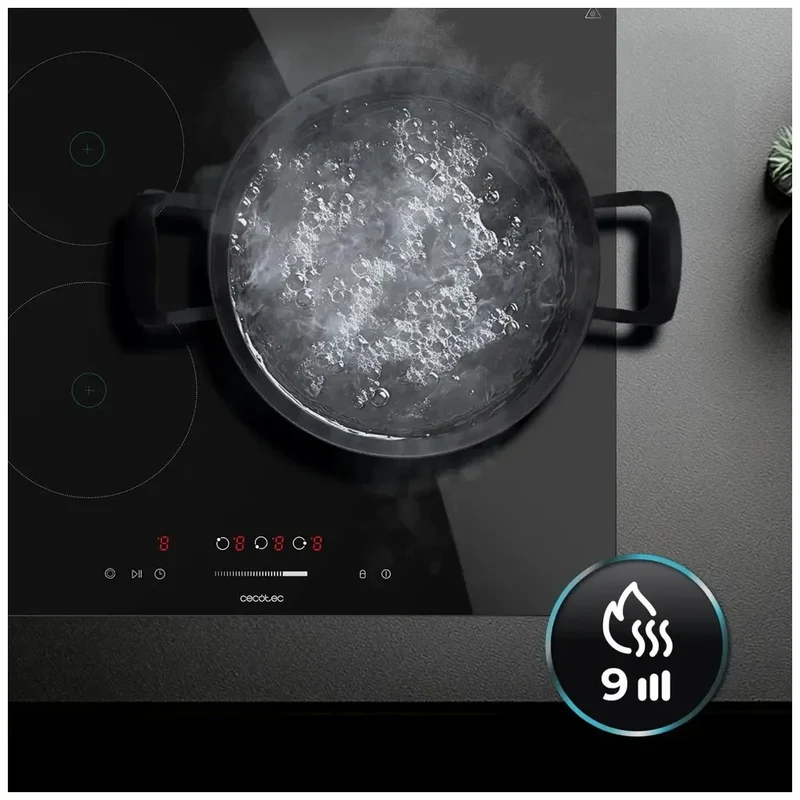 Placa Vitrocerámica 5700W: Eficiencia y Seguridad para tu Cocina Moderna de Cecotec