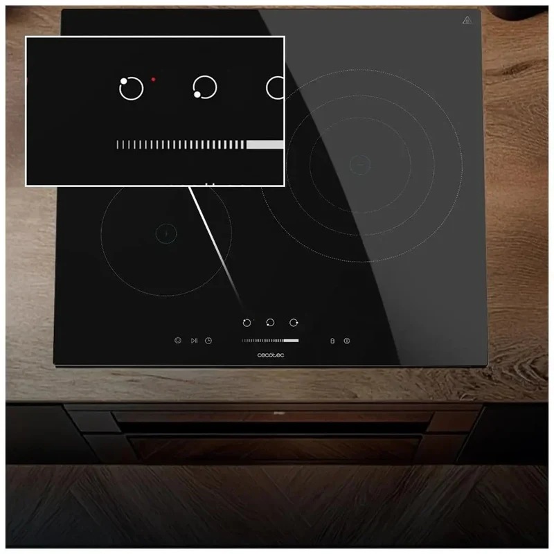 Placa Vitrocerámica 5700W: Eficiencia y Seguridad para tu Cocina Moderna de Cecotec