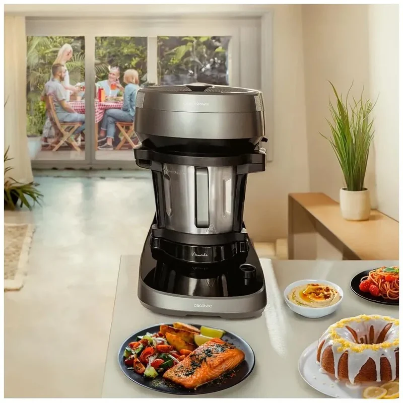 Robot de Cocina Todo en Uno con Autodispensador y 45 Funciones Revolucionarias de Cecotec