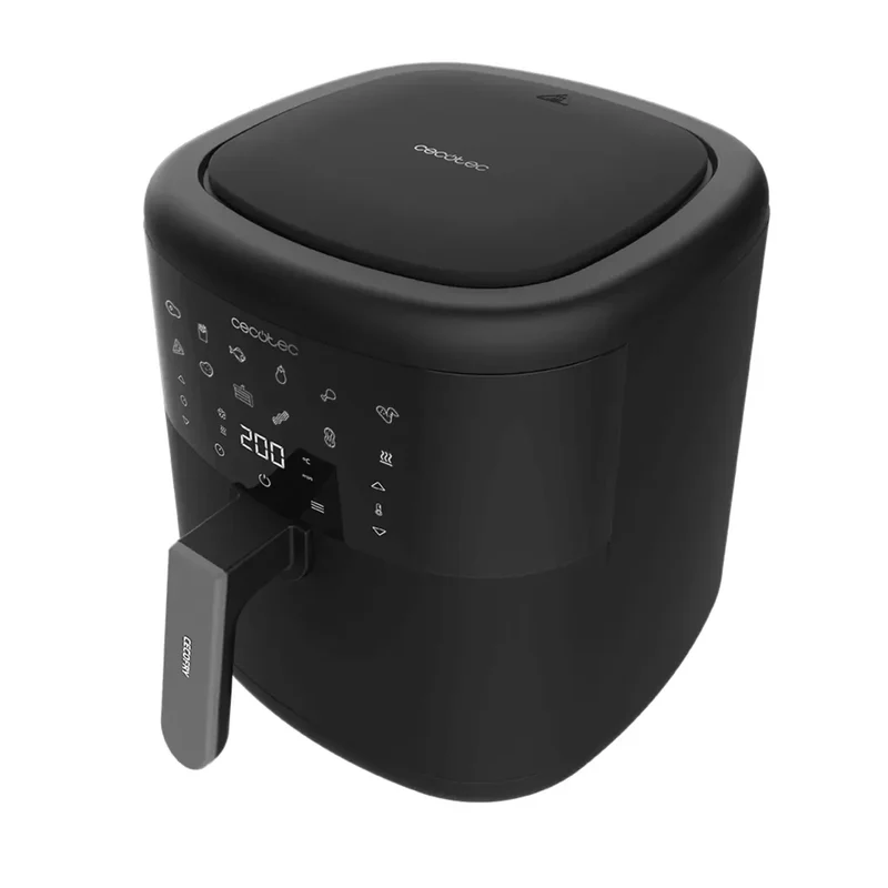 Freidora Digital 6L con Tecnología PerfectCook para Cocción Saludable y Crujiente de Cecotec