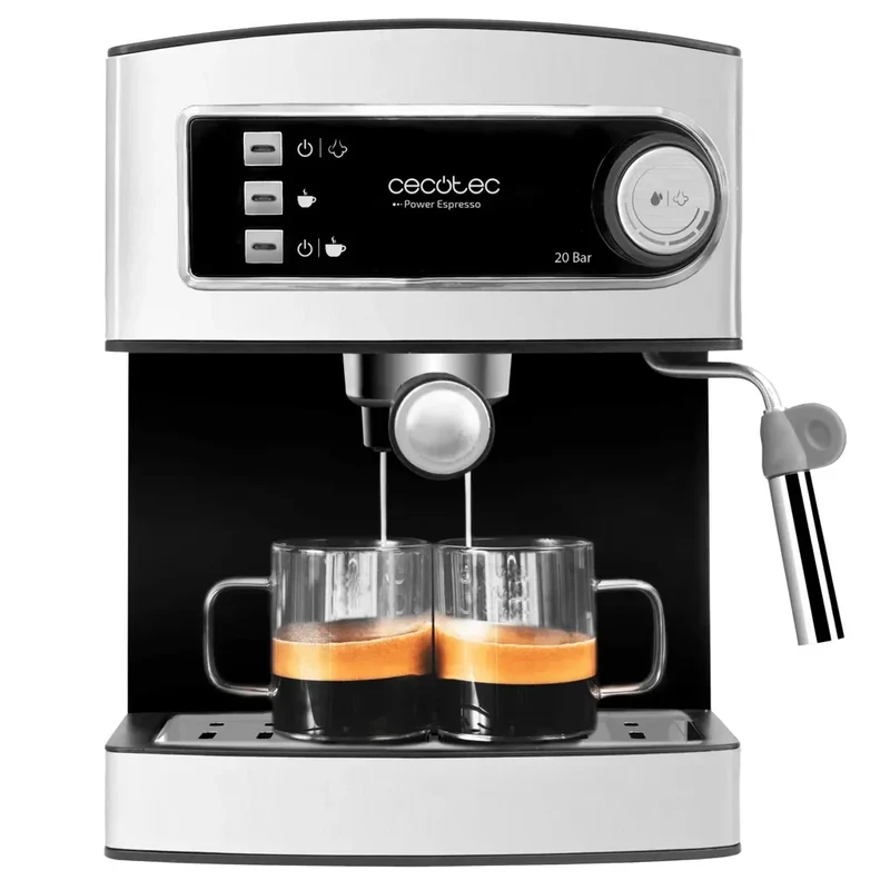 Cafetera Express 20 Bares: Prepara el Espresso y Cappuccino Perfectos desde la Comodidad de tu Hogar con Cecotec