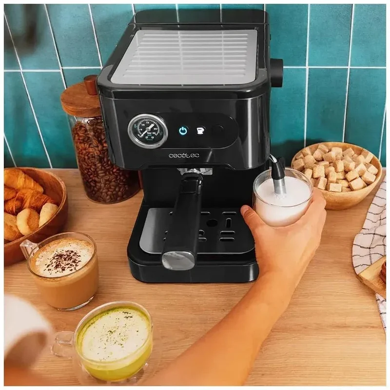 Cafetera Express de 20 Bares: Disfruta el Café y Cappuccino Perfectos en Casa con Cecotec