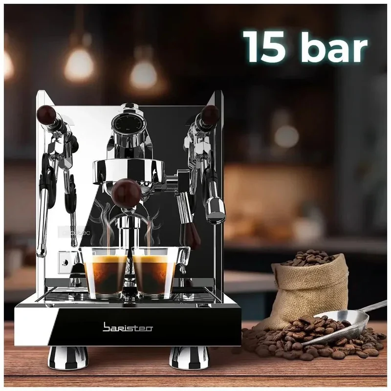 Cafetera Espresso Profesional Baristeo Iconic: Sabor y Crema Perfectos para Baristas de Cecotec