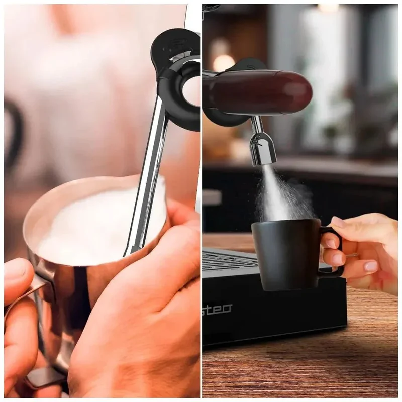 Cafetera Espresso Profesional Baristeo Iconic: Sabor y Crema Perfectos para Baristas de Cecotec