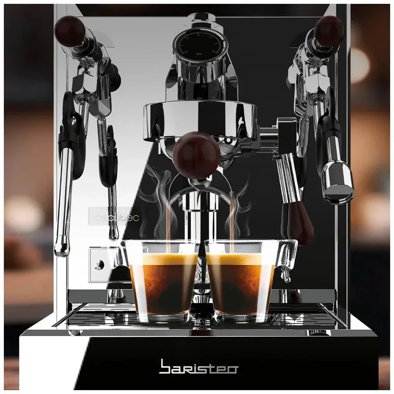 Cafetera Espresso Profesional Baristeo Iconic: Sabor y Crema Perfectos para Baristas de Cecotec