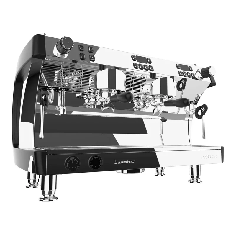 Cafetera Espresso Barista Profesional Baristeo Mattina 2x con caldera triple de 10,5L y bomba rotatoria de 9 bares Cecotec