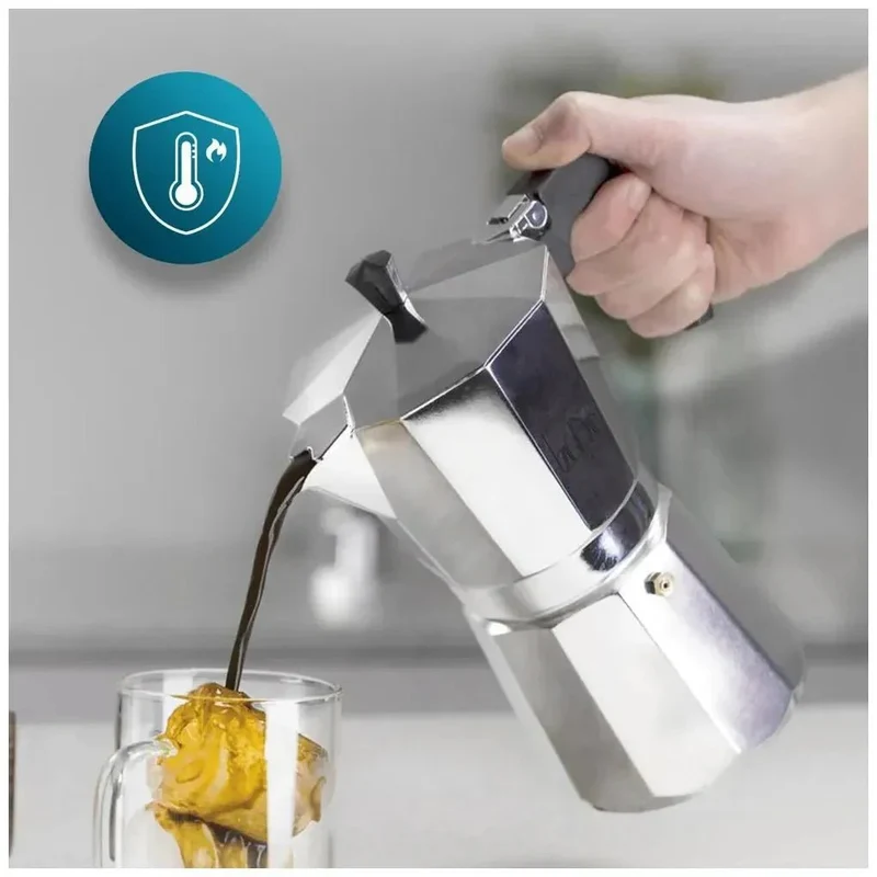 Cafetera Italiana de Aluminio para 9 Tazas con Filtro Inoxidable de Alta Calidad de Cecotec
