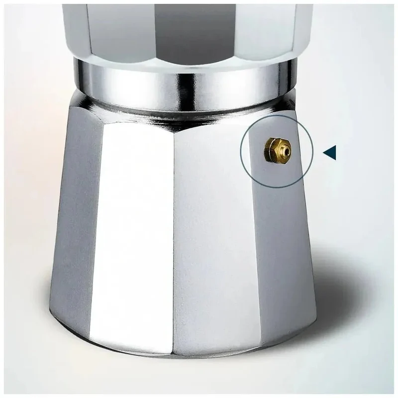 Cafetera Italiana de Aluminio para 9 Tazas con Filtro Inoxidable de Alta Calidad de Cecotec