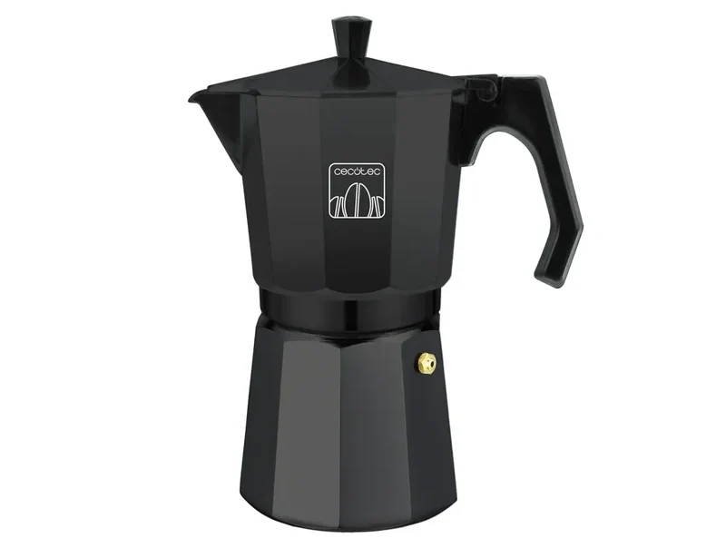 Cafetera Moka Mokclassic 900 Black: Aroma y Cuerpo Perfecto para 9 Tazas de Cecotec