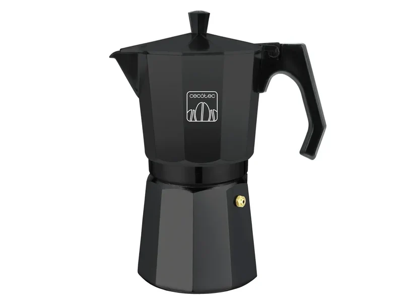 Cafetera Moka Mokclassic 1200 Black: Elegancia y Versatilidad para 12 Tazas de Cecotec