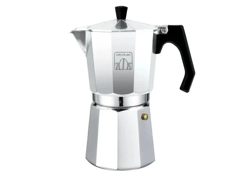 Cafetera Italiana de Aluminio para 3 Tazas: Aroma y Cuerpo Perfectos de Cecotec