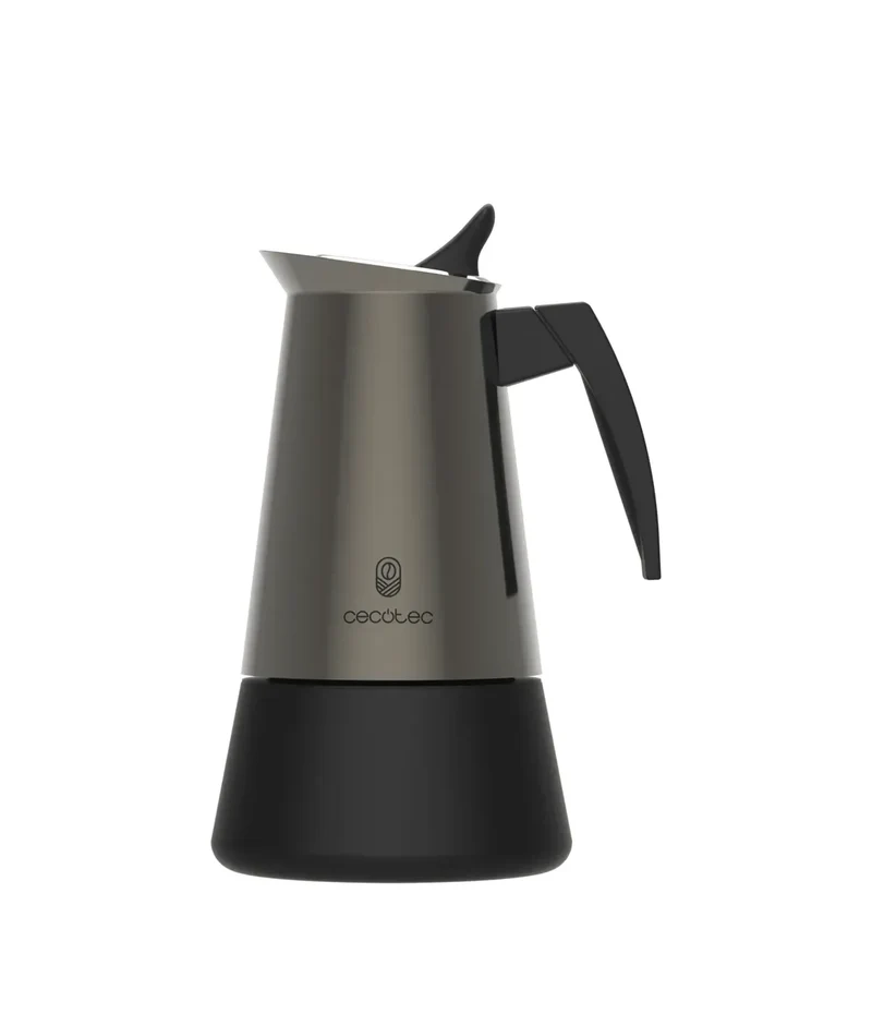 Cafetera Italiana Piccolina 200 Gold: Elegancia y Calidad para 2 Tazas Perfectas de Cecotec