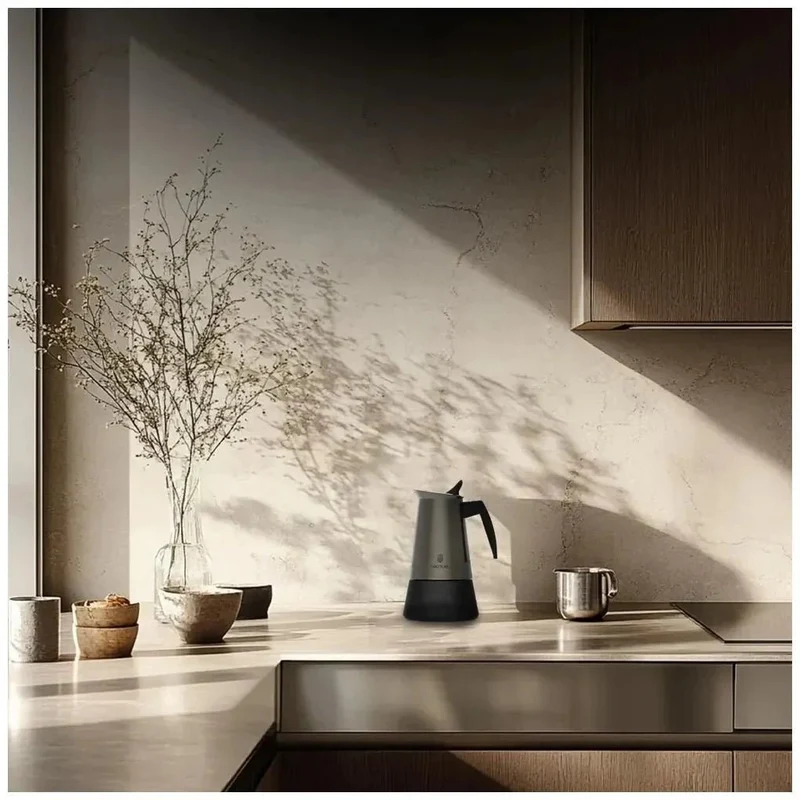 Cafetera Italiana Piccolina 200 Gold: Elegancia y Calidad para 2 Tazas Perfectas de Cecotec