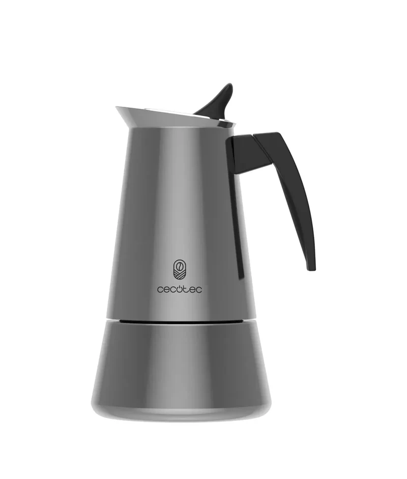 Cafetera Italiana de Acero Inoxidable para Cuatro Tazas: Con Estilo y Funcionalidad de Cecotec