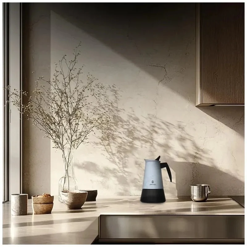 Cafetera Italiana Piccolina 900 Blue: Elegancia y Calidad para 10 Tazas de Café de Cecotec