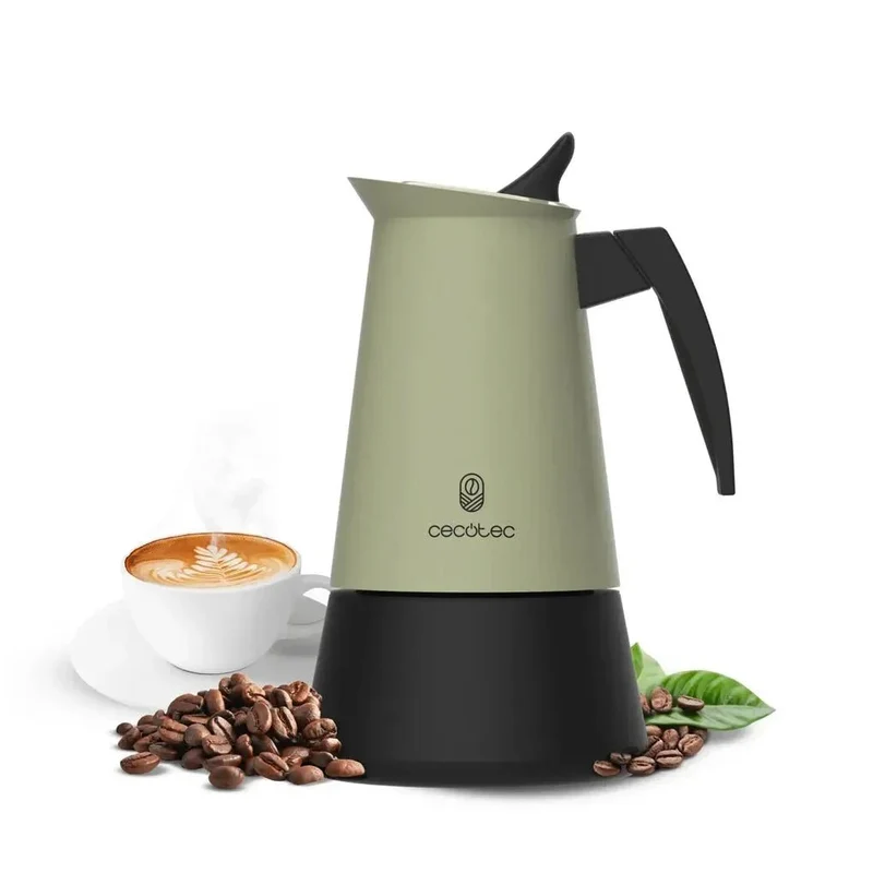Cafetera Italiana de Acero Inoxidable para 10 Tazas: Elegancia y Versatilidad de Cecotec