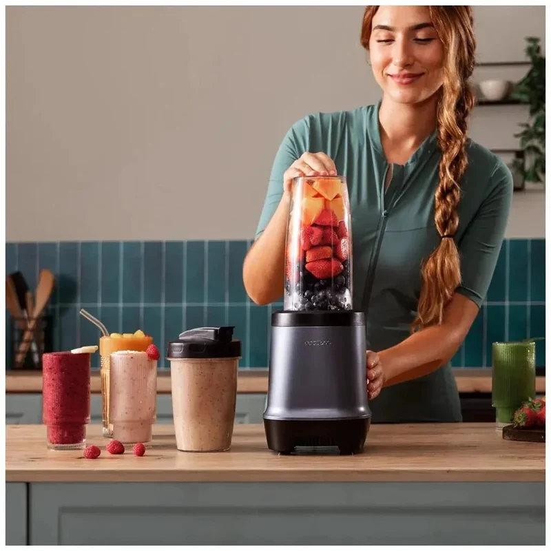 Batidora Nutriblender Fusion: Potencia, Portabilidad y Nutrición en Segundos de Cecotec