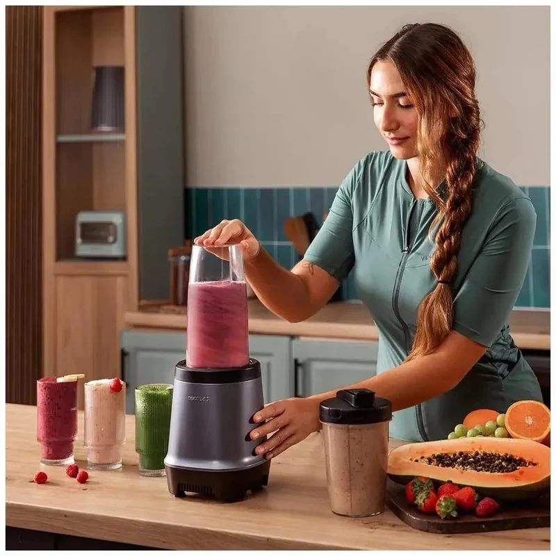 Batidora Nutriblender Fusion: Potencia, Portabilidad y Nutrición en Segundos de Cecotec