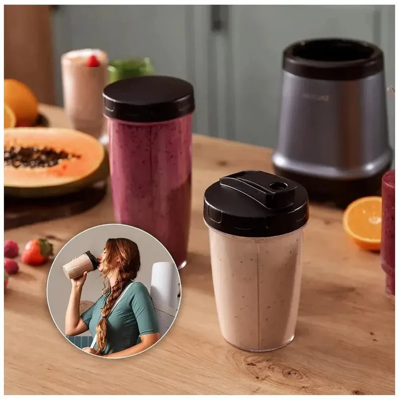 Batidora Nutriblender Fusion: Potencia, Portabilidad y Nutrición en Segundos de Cecotec