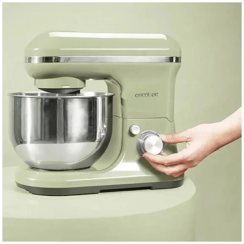 Batidora Amasadora 5L Verde: Elegancia, Potencia y Seguridad para tu Cocina de Cecotec