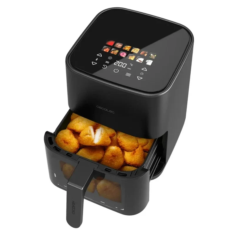 Freidora de Aire 3 en 1: Cocina Saludable con Doble Resistencia y 4L de Capacidad de Cecotec