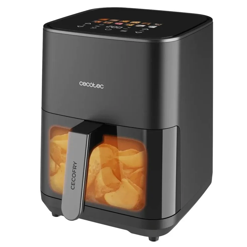 Freidora de Aire 3 en 1: Cocina Saludable con Doble Resistencia y 4L de Capacidad de Cecotec