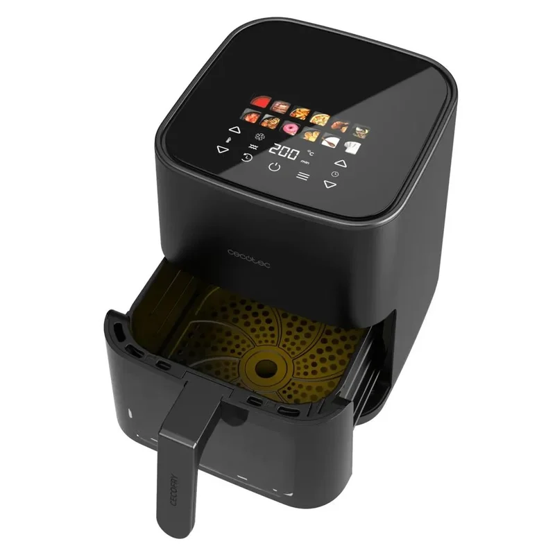 Freidora de Aire 3 en 1: Cocina Saludable con Doble Resistencia y 4L de Capacidad de Cecotec