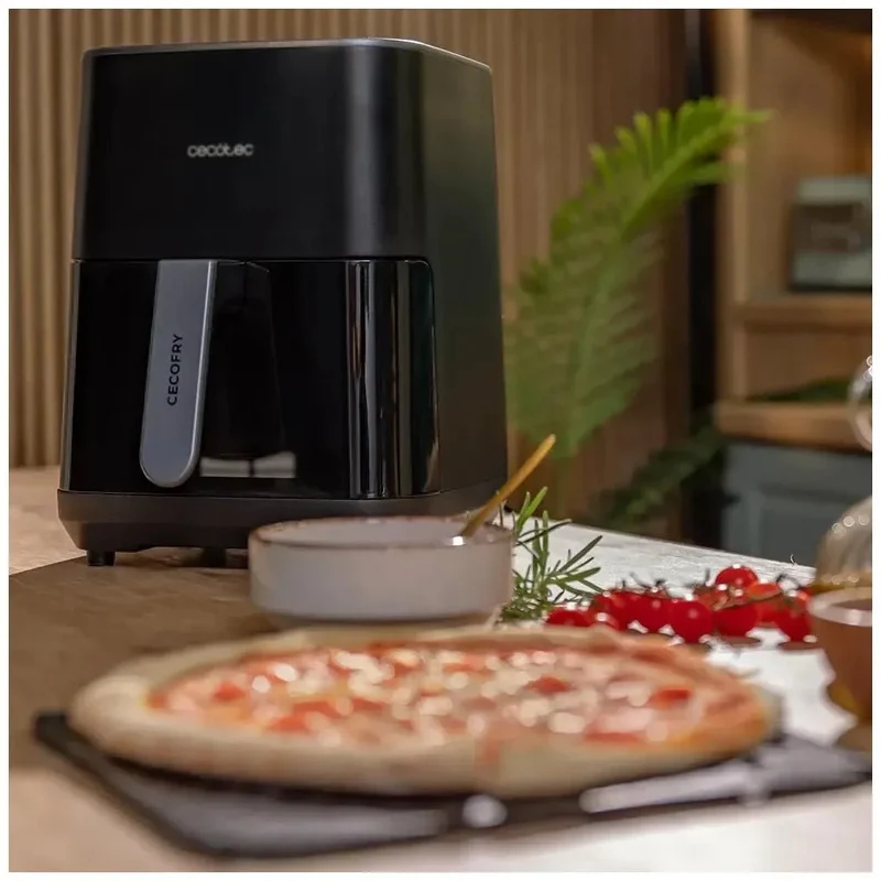 Freidora de Aire 3 en 1: Cocina Saludable con Doble Resistencia y 4L de Capacidad de Cecotec