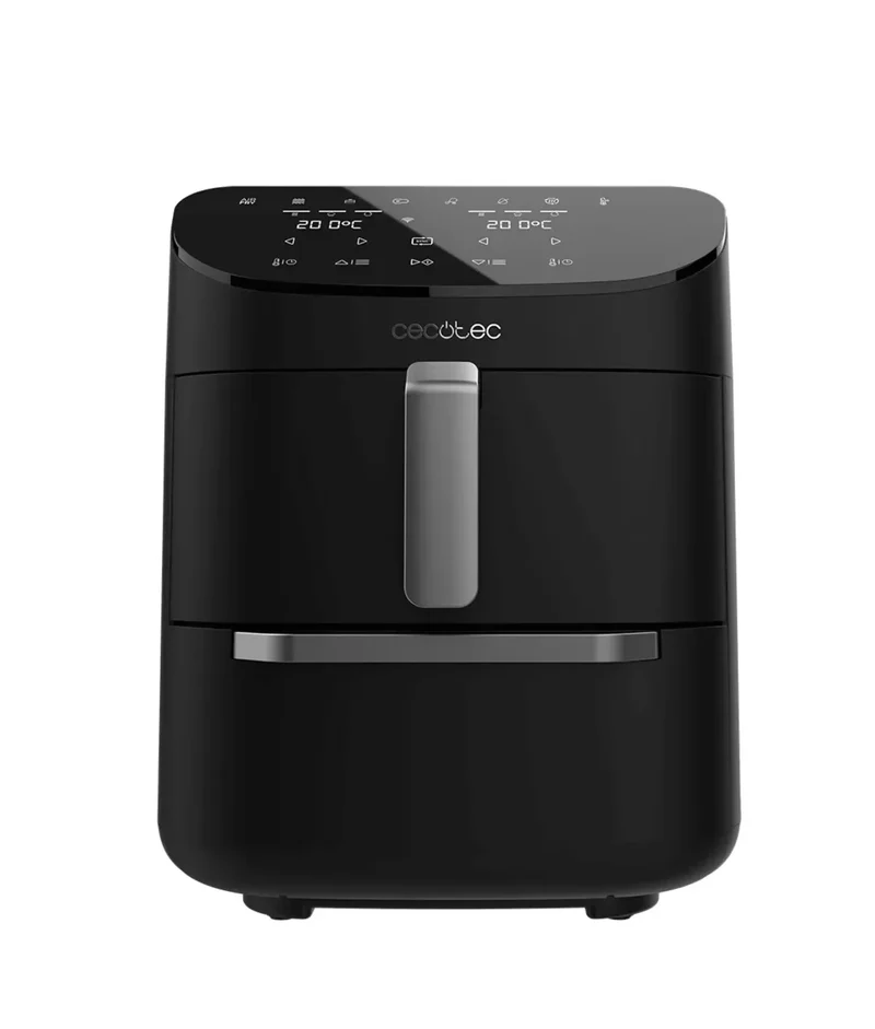 Freidora de Aire 11L: Cocina Versátil con Control Móvil y Sincronización de Cecotec