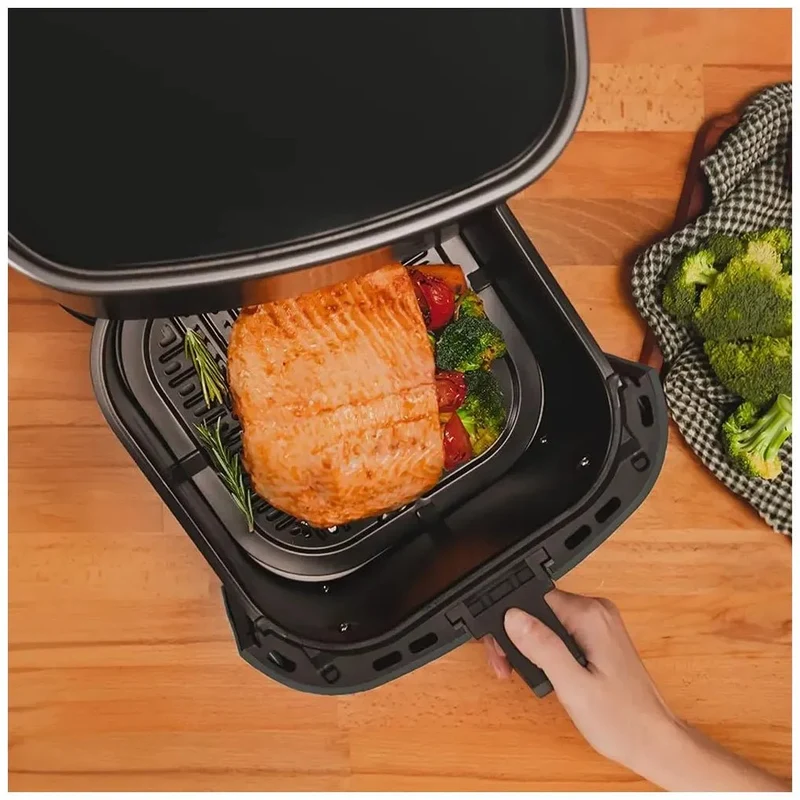 Freidora Dietética 5.5L con Tecnología PerfectCook y 9 Menús Preconfigurados de Cecotec