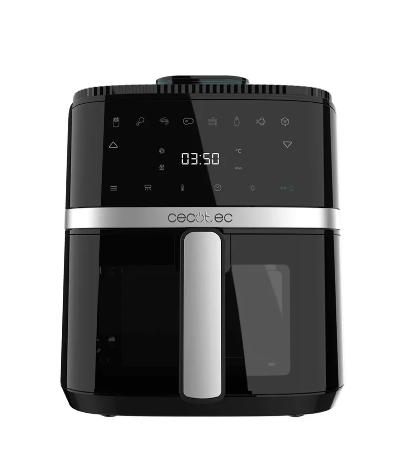 Freidora de Aire 5L con Spray de Agua y Tecnología Healthy Crispy, 1500W de Cecotec