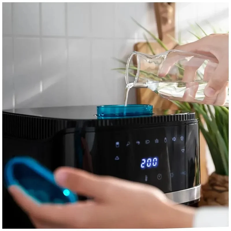 Freidora de Aire 5L con Spray de Agua y Tecnología Healthy Crispy, 1500W de Cecotec