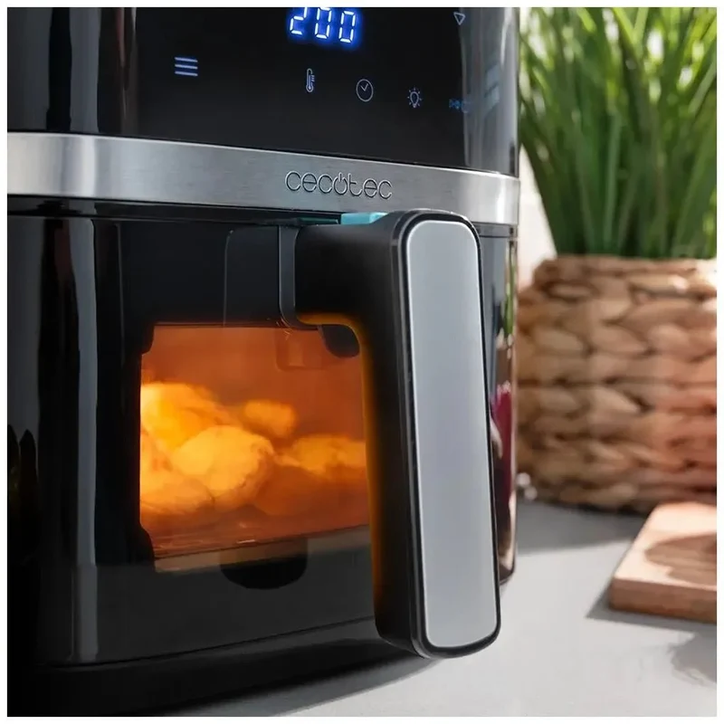 Freidora de Aire 5L con Spray de Agua y Tecnología Healthy Crispy, 1500W de Cecotec