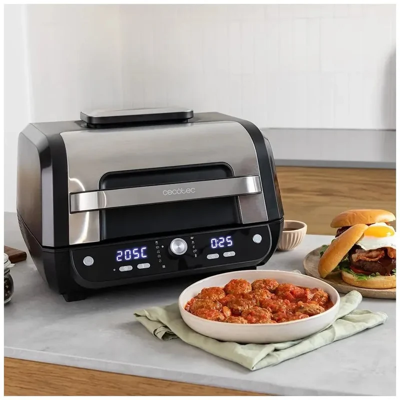 Freidora de Aire y Grill 1700W: Cocina Saludable y Versátil para Toda la Familia de Cecotec