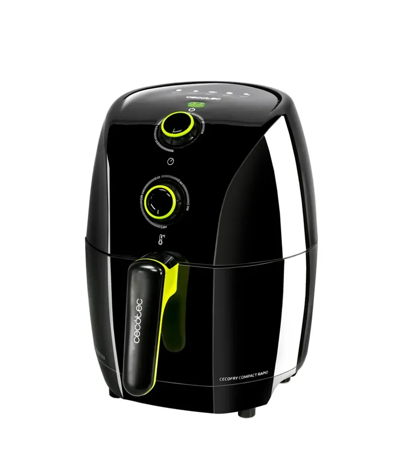 Freidora Dietética Compacta 1.5L: Cocina Saludable con Aire Caliente y 900W de Cecotec
