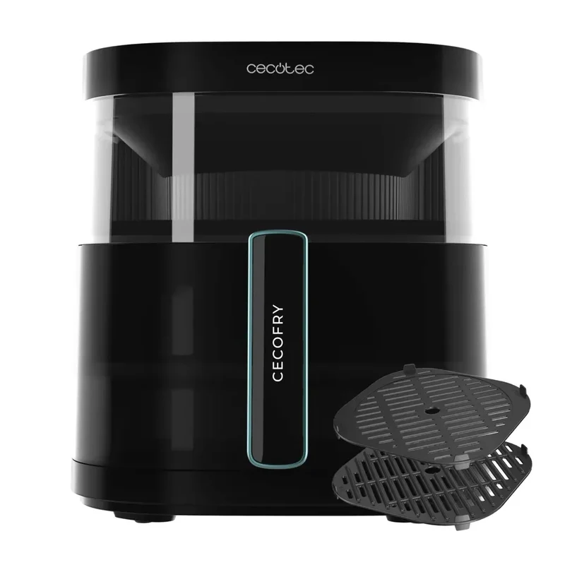 Freidora de Aire 3 en 1 con Doble Resistencia y Capacidad de 6L para Cocción Saludable de Cecotec