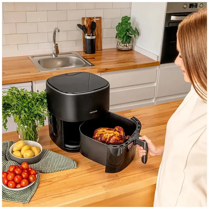 Freidora de Aire Digital 1700W con Tecnología PerfectCook y 6.5L de Capacidad de Cecotec