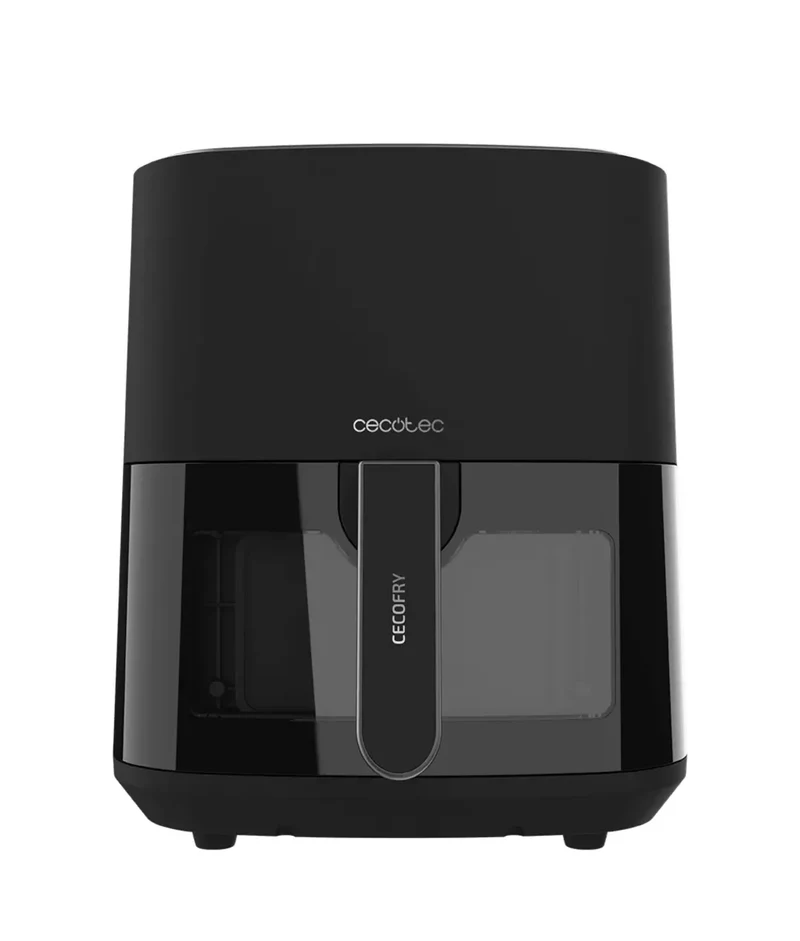 Freidora de Aire con Ventana y Accesorios, 5.5L, 1500W, Cocina Saludable y Rápida de Cecotec