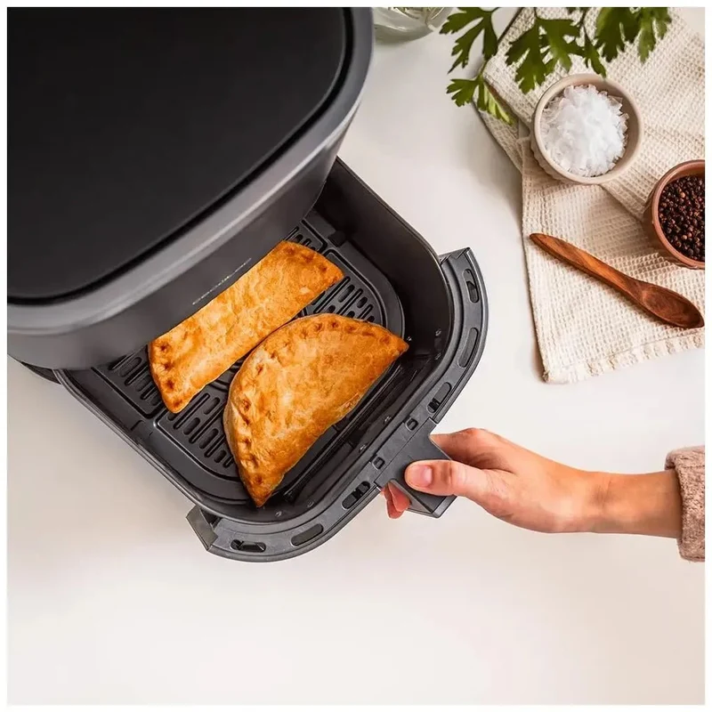 Freidora de Aire 5.5L con Ventana y Tecnología PerfectCook para Cocción Saludable de Cecotec