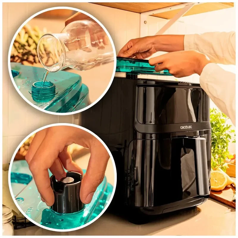 Freidora de Aire y Vapor 4 en 1: Cocina Saludable con 7L y 1700W de Potencia de Cecotec