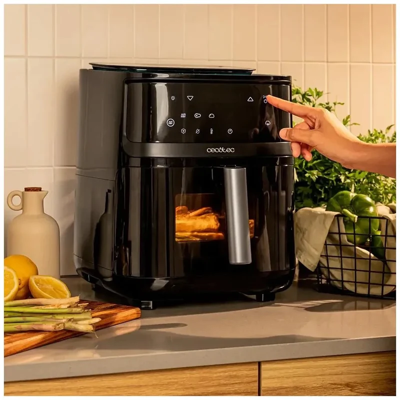Freidora de Aire y Vapor 4 en 1: Cocina Saludable con 7L y 1700W de Potencia de Cecotec